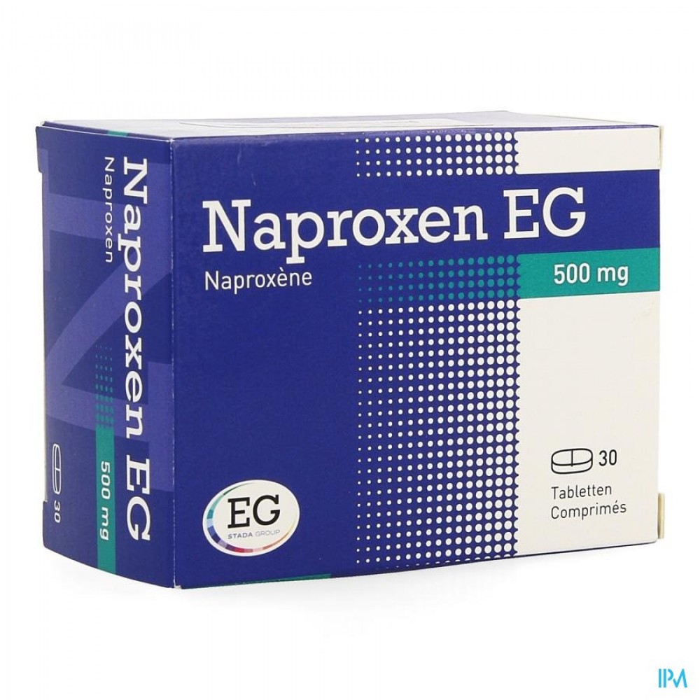 Naproxen EG Tabl 30X500Mg Apotheek Vanderhaegen