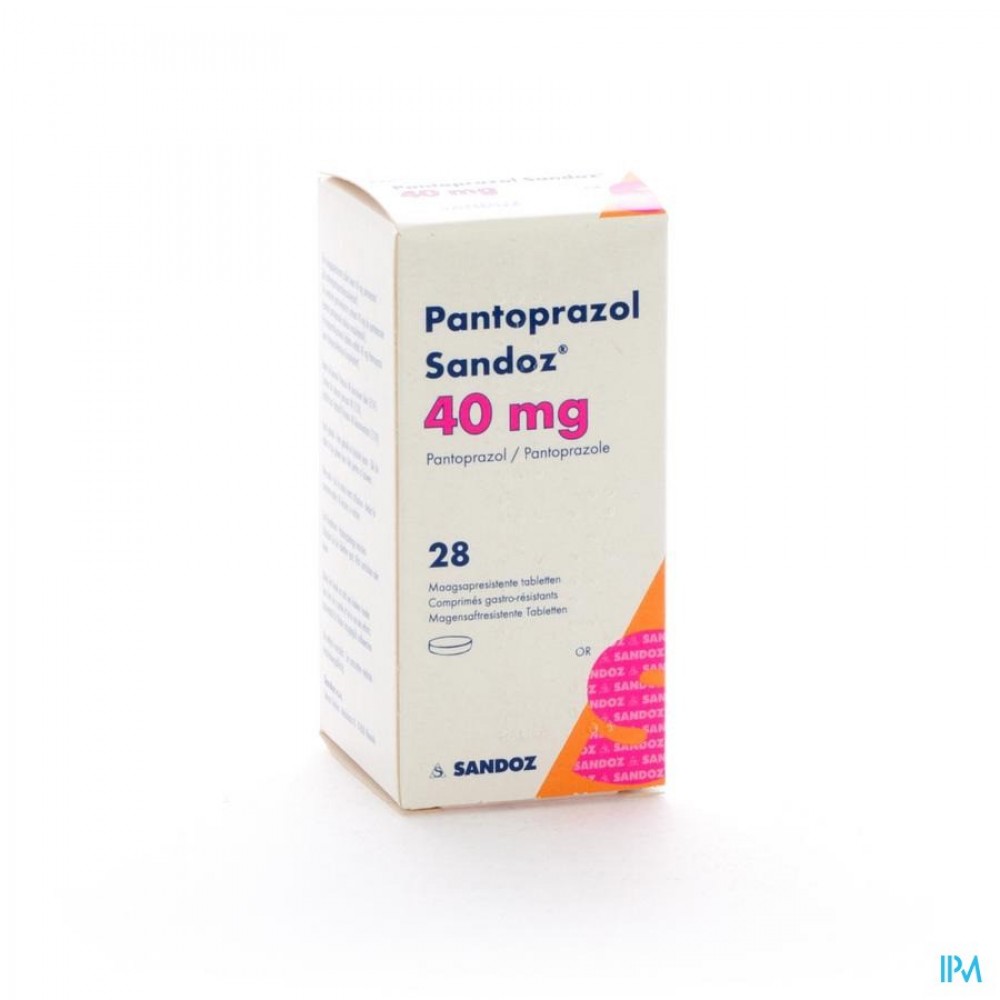 Pantoprazol Mg Sandoz Maagsapresis Tabl Hdpe Apotheek Vanderhaegen