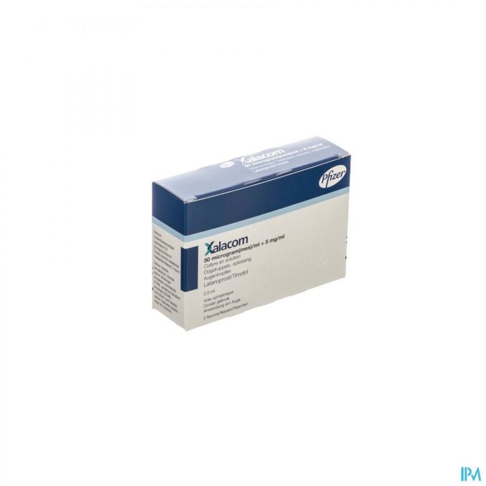 Xalacom Collyre 3x2,5ml | Apotheek Vanderhaegen