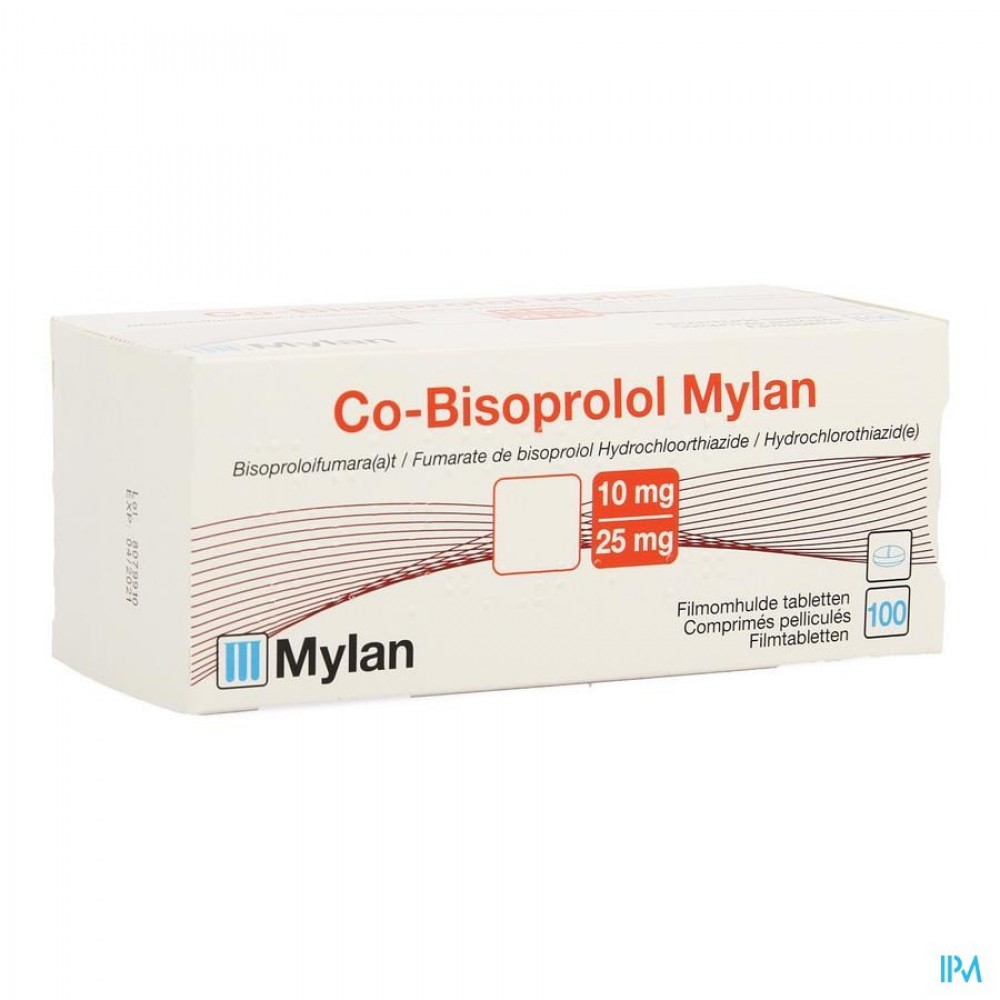 Co Bisoprolol Viatris 10mg250mg Omhulde Tabl 100 Apotheek Vanderhaegen 7347