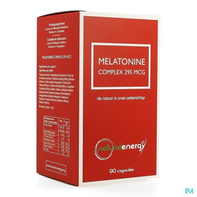 Melatonine Complex Natural Energy Caps 90