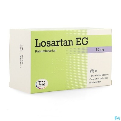 Losartan EG Filmomh Tabl 98X50Mg