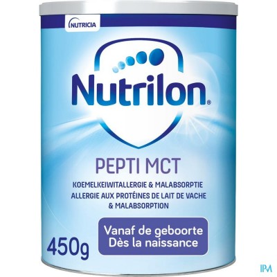 Nutrilon Pepti Mct Pdr Blik 450g