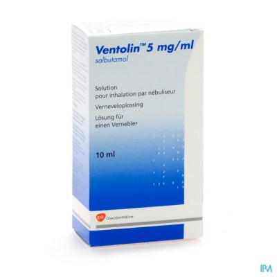 Ventolin Sol Neb 1 X 10ml 0,5%