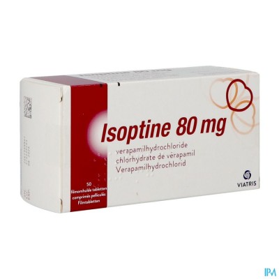 Isoptine Filmomh Tabl 50 X 80mg
