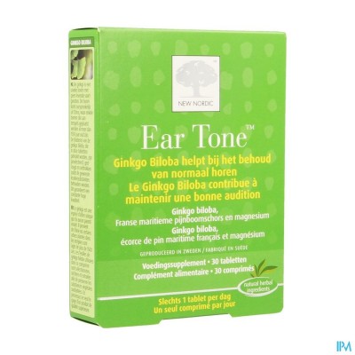 New Nordic Ear Tone Gehoor Evenw. Zenuwen Tabl 30