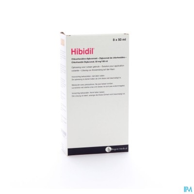 Hibidil Sol 8x50ml Ud Bottelpack