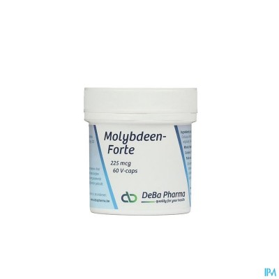 Molybdeen Forte V-caps 60x225mcg Deba