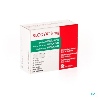 Silodyx Harde Caps 30 X 8mg Pvc/pvdc/alu
