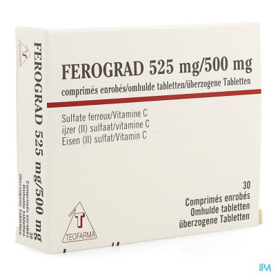Ferograd 500 Comp 30x525mg