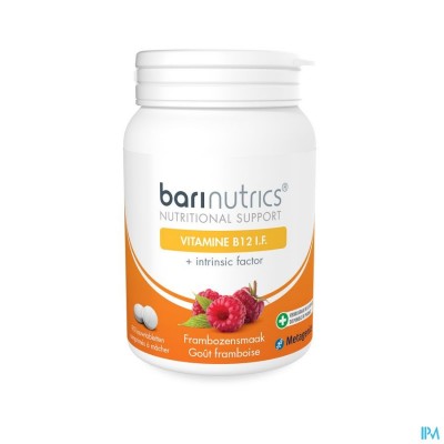 Barinutrics Vitamine B12 If Framboos Kauwtabl 90