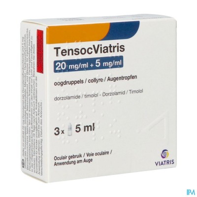 Tensocmylan Viatris Coll 3 X 5ml 20mg/5mg/ml