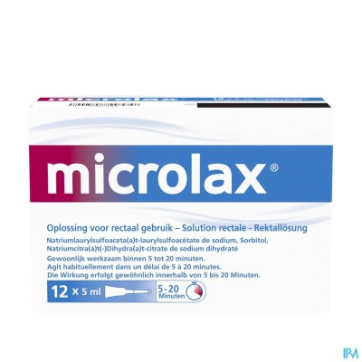 Microlax 12 X 5ml