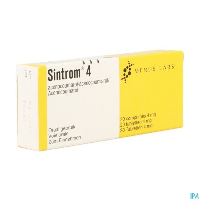 Sintrom Comp 20x4mg