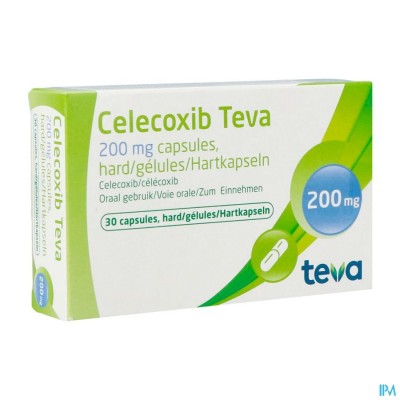 Celecoxib 200mg Teva Caps 30