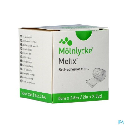 Mefix Zelfklevende Fixatie 5,0cmx 2,5m 1 310570