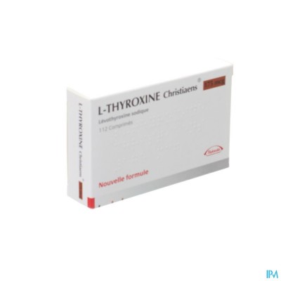 l Thyroxine Christiaens Comp 112x0,175mg