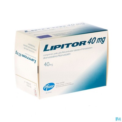 Lipitor 40mg Tabl 84