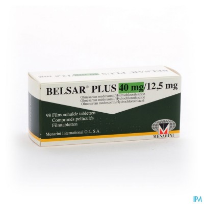 Belsar Plus 40mg/12,5mg Filmomh Tabl 98