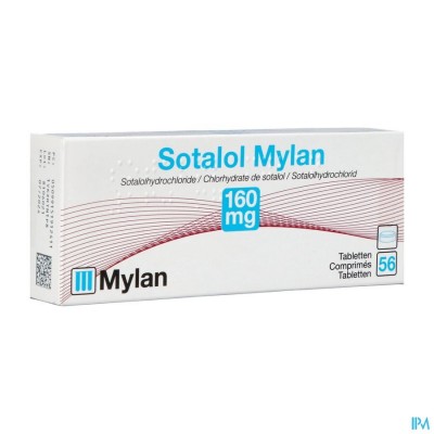 Sotalol Viatris 160mg Tabl 56