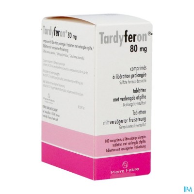 Tardyferon 80mg Filmomh Tabl 100