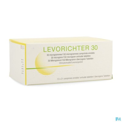 Levorichter 30 Comp Enrobes 13 X 21