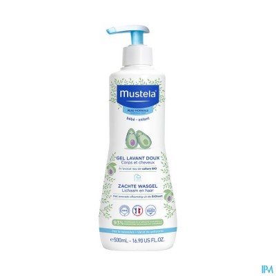 Mustela Pn Wasgel Zacht 500ml