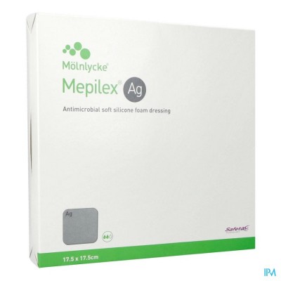 Mepilex Ag Verband Steriel 17,5x17,5cm 5 287321