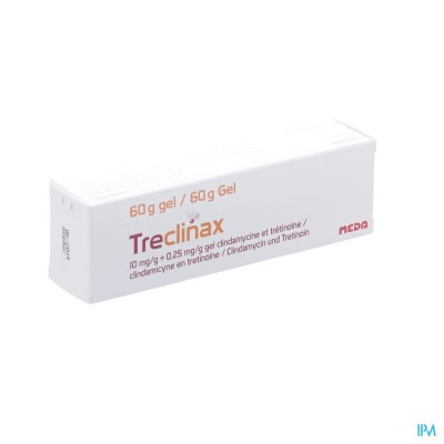 Treclinax 10mg/g + 0,25mg/g Gel Tube 60g