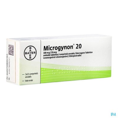 Microgynon 20 Drag 3 X 21