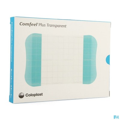 Comfeel Plus Platen Transp 9x14cm 10 33536