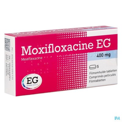 Moxifloxacin EG 400 Mg Filmomh Tabl  5