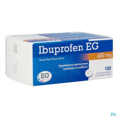 Ibuprofen EG 400 Mg Filmomh Tabl 100 X 400 Mg