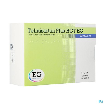 Telmisartan Plus Hct EG 80Mg/25 Mg Tabl  98