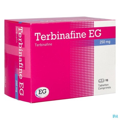 Terbinafine EG 250 Mg EG Tabl 98 X 250 Mg