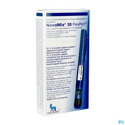 Novomix 30 Flexpen 5 X 3ml 100 U/ml