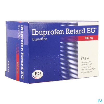 Ibuprofen Retard EG 800 Mg Verl.Afg. Tabl 60X800Mg