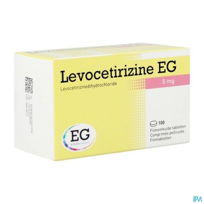 Levocetirizine EG 5 Mg Filmomh Tabl 100