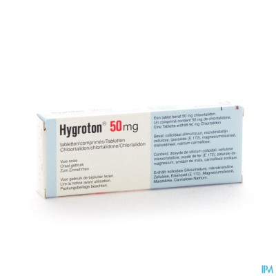 Hygroton 50 Comp 30 X 50mg
