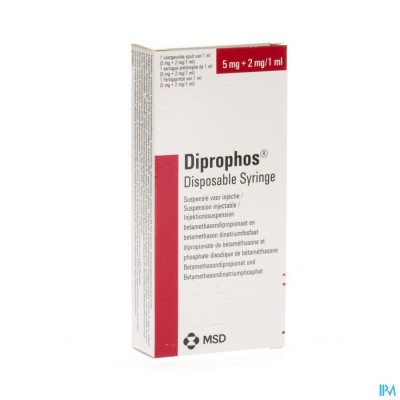 Diprophos Ds Voorgevulde Spuit 1x 5mg-2mg/1ml