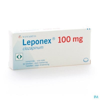 Leponex Comp Sec 30x100mg