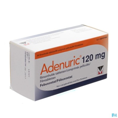 Adenuric 120mg Filmomh Tabl 84 X 120mg