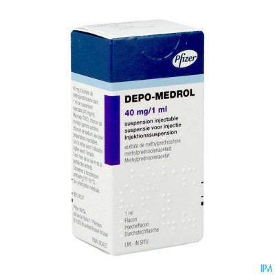 Depo-medrol Vial 1 X 40mg/1ml