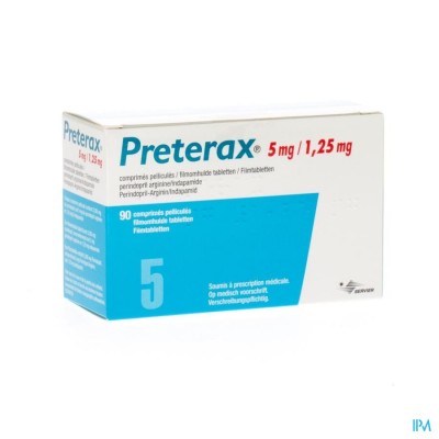 Preterax Comp 90 X 5,0mg/1,250mg
