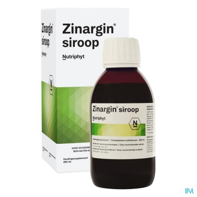 Zinargin Siroop 200ml Nutriphyt