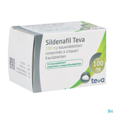 Sildenafil Teva 100mg Kauwtabletten 24x 100mg