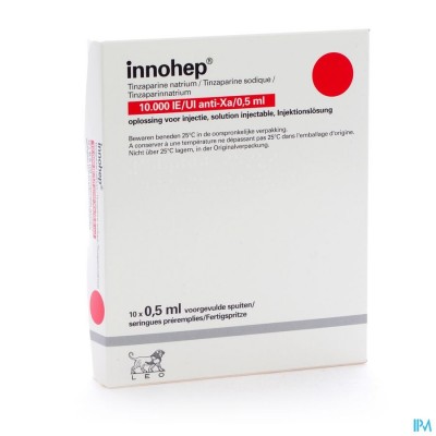 Innohep Ser Sc 10 X 10000 Iu 0,50ml