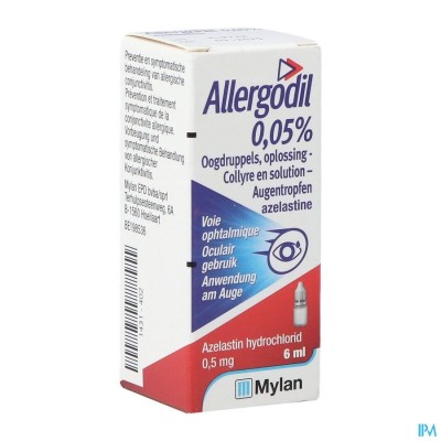 Allergodil Collyre Fl 6ml