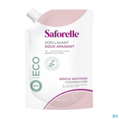 Saforelle Zachte Wasoplossing Eco Navul.400ml