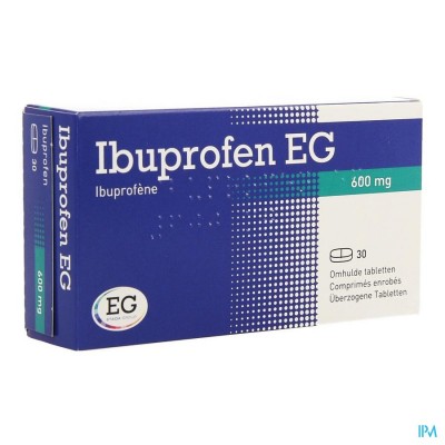 Ibuprofen EG 600 Mg Filmomh Tabl  30 X 600 Mg